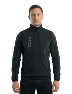 Bicycle Giacca Nevada Wind Black / Red - Alpinestars - FashionsVida