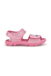 Sandali rosa con stampa Minnie e chiusura a strappo Minnie D3010815T 28
