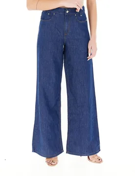 I BLUES Jeans wide leg BLU 48 - I Blues - FashionsVida