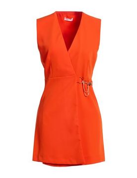 Minivestido Mujer Naranja 34,36,40,42 Mujer