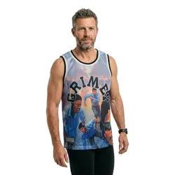 Maglietta Senza Maniche 100 Miles Relaxed Multicolor XL