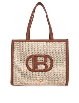 Borsa da spalla effetto intrecciato AMPUR