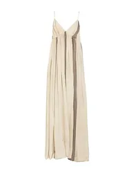 Maxi-Kleid Damen Cremeweiß L,S Damen