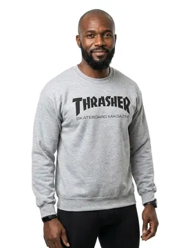 Sweat-shirt Skatemag Crew Grey L