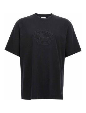 Burberry T-shirt con ricamo logo