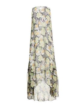 Vestido midi Mujer Verde claro 34,36,38 Mujer