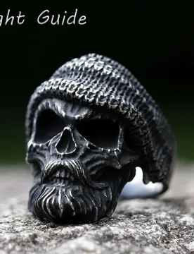 NEW Men's 316L stainless-steel rings locomot men skull Vintage ring for teens gothic punk Biker Jewelry Gifts free shipping - Aliexpress - FashionsVida