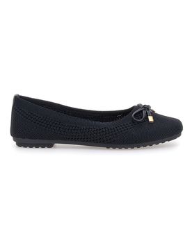 Ballerine nere in tessuto con soletta morbida PRE3 37