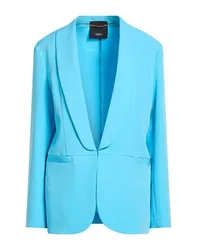 Americana Mujer Azul turquesa 38,42 Mujer