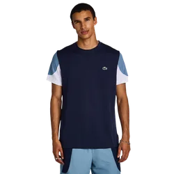 Off Court Logo Herren T-Shirts - Blau - Größe XL - Poly Jersey Blue XL