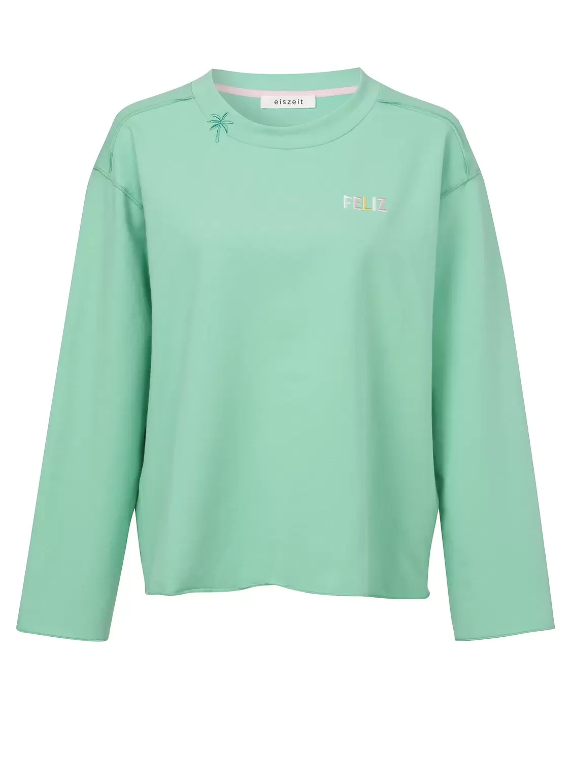 Sweatshirt Rundhals 1/1 Arm Motiv female - 52 - FashionsVida