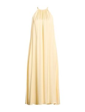 Maxi-Kleid Damen Pastellgelb 36 Damen
