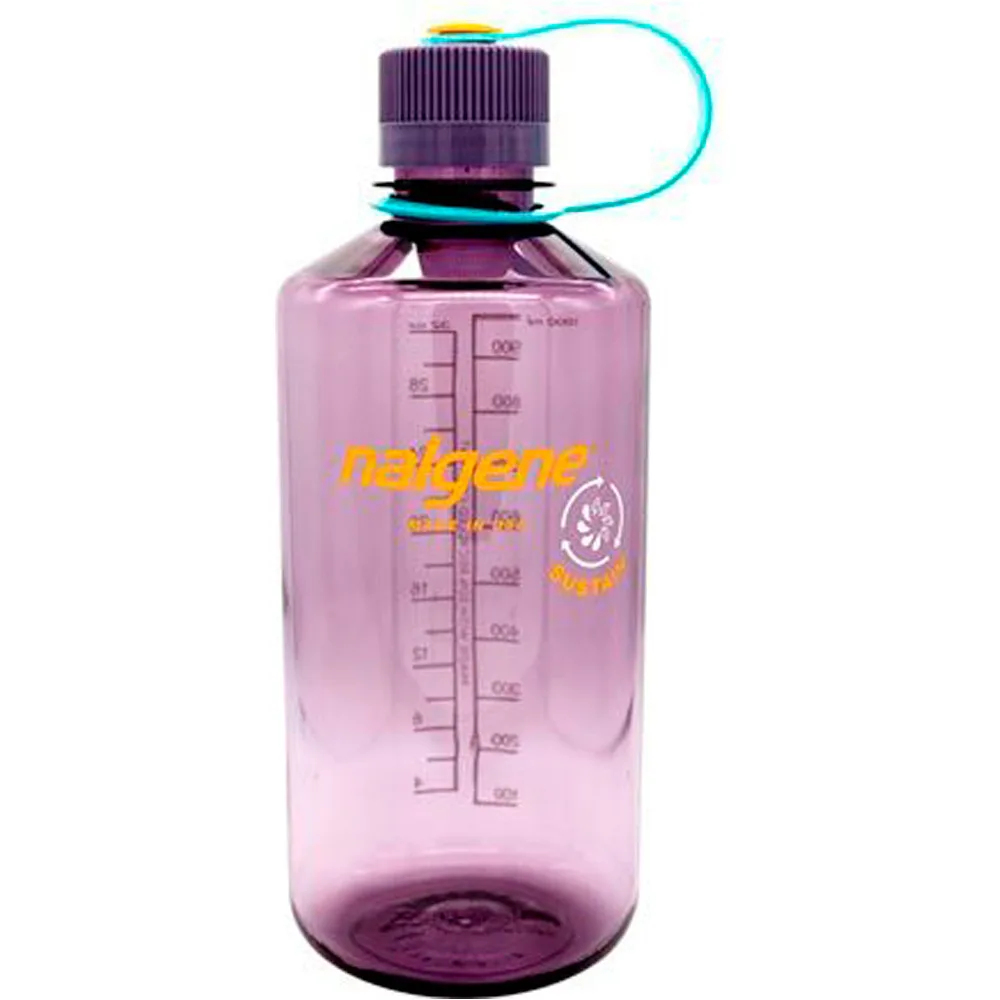 Bidon boca estrecha sustain 1l cantimplora Granate (UNICA) - Nalgene - FashionsVida