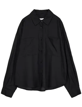Chemise à Manches Longues Lilia Black L