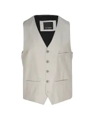Robson Chaleco de traje beige 62