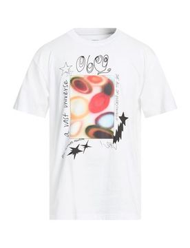 T-shirts Herren Weiß M,XL Herren