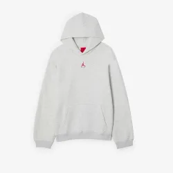 Hoodie Brooklyn gris/rouge m