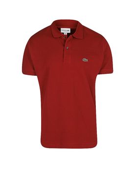 Polo Classic Fit L1212 rojo oscuro L