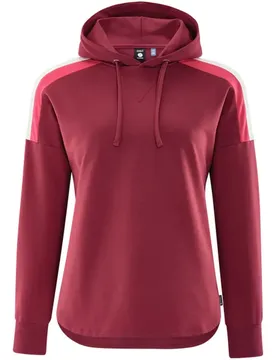 Carolina Damen Kapuzensweater, rot 46