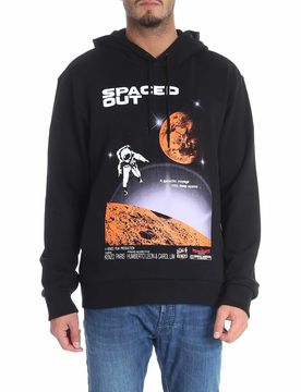 Kenzo Felpa Spaced Out nera