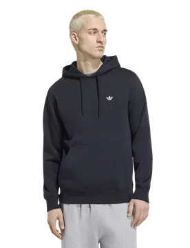 Trefoil Men Hoodies - Black - Size S - Cotton Jersey - Black - Size: Small - Adidas - FashionsVida