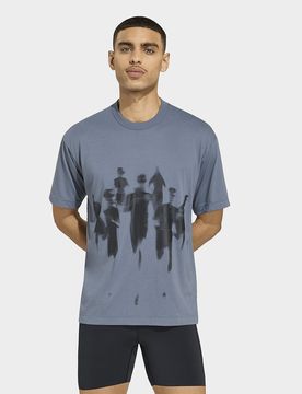 T-shirt Con Grafica Adi365 Aspyre Running - Grigio, grigio grigio Bambino taglia 2XL