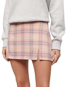 Minigonna Check Pink Check M