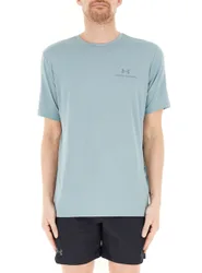 T-shirt tessuto tecnico AZZURRO POLVERE SM