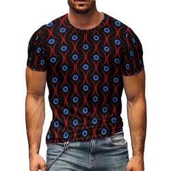 Summer Sports Fantasy Art Men's 3D Printed Short Sleeve T-Shirt - Loose Fit