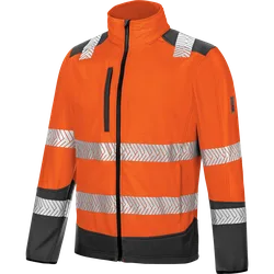 Softshell de travail Fluo orange Orange 4XL