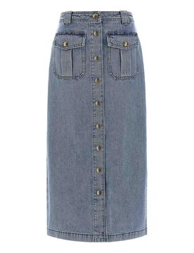 Zimmermann Gonna a tubino in denim