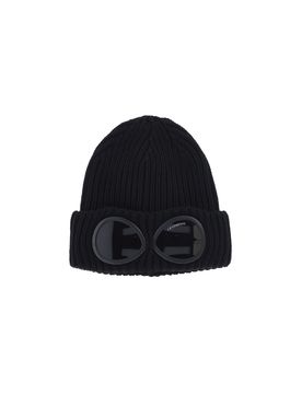 C. p. Company Men's 100% Wool Cap with Signature Garment-Dyed Finish