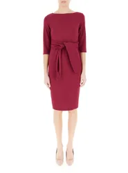 Abito con cintura BORDEAUX XL