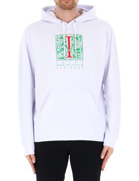 IUTER Felpa con stampa BIANCO M