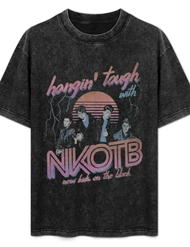 Hangin Tough with NKOTB T-Shirt Fashion Letter Print T-Shirt - Aliexpress - FashionsVida