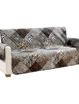 Wende-Sofaschoner "Safari" mehrfarbig