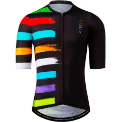 Far horizon maillot manga corta hombre Negro (S)