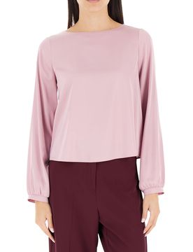Blusa maniche lunghe ROSA MALVA XS