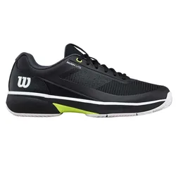 Rush Lite 5 Clay Shoes Black / White / Safety Yellow UK 6.5