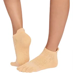 Chaussettes Full Toe Low Rise Tec Pilates Grip Golden EU 39-42 1/2