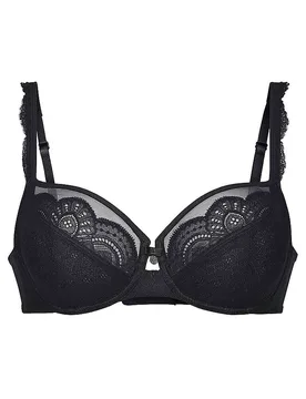 Soutien-gorge à armatures SELMA black noir 80C - Rosa Faia - FashionsVida