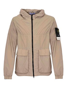 Parka 41000112 In Nylon Smerigliato Desert