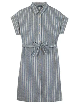 Robe Courte à Manches Longues Yvanarob Regate / Blue 40