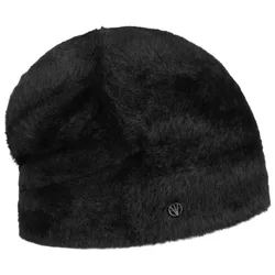 Soft Fake Fur Oversize Beanie Hat by - black - Damen - Size: One Size