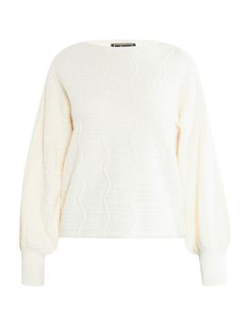 Faina Jersey blanco lana