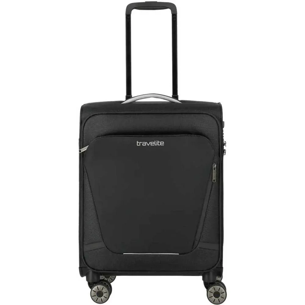 Valigia A Rotelle Jetpack Multi Light Cabin Black One Size - Travelite - FashionsVida
