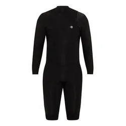Shorty à Manches Longues Avec Fermeture éclair Devant Teahalf Yulexalf1 2 Mm Black L