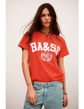 Para mujer. 1E26IONI Camiseta Ioni (36), Casual, Algodón, Manga corta