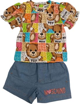 Blusa+shorts 40168 Blue MDG015L0E22