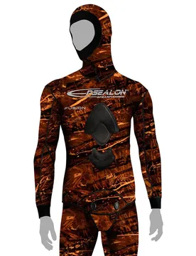 Giacca Da Pesca Subacquea Fusion 5 Mm